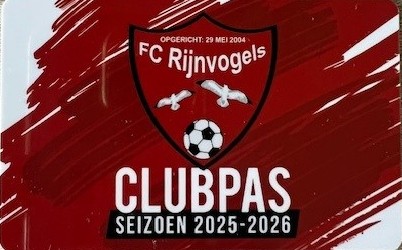 Mededeling | Ophalen nieuwe ledenpassen