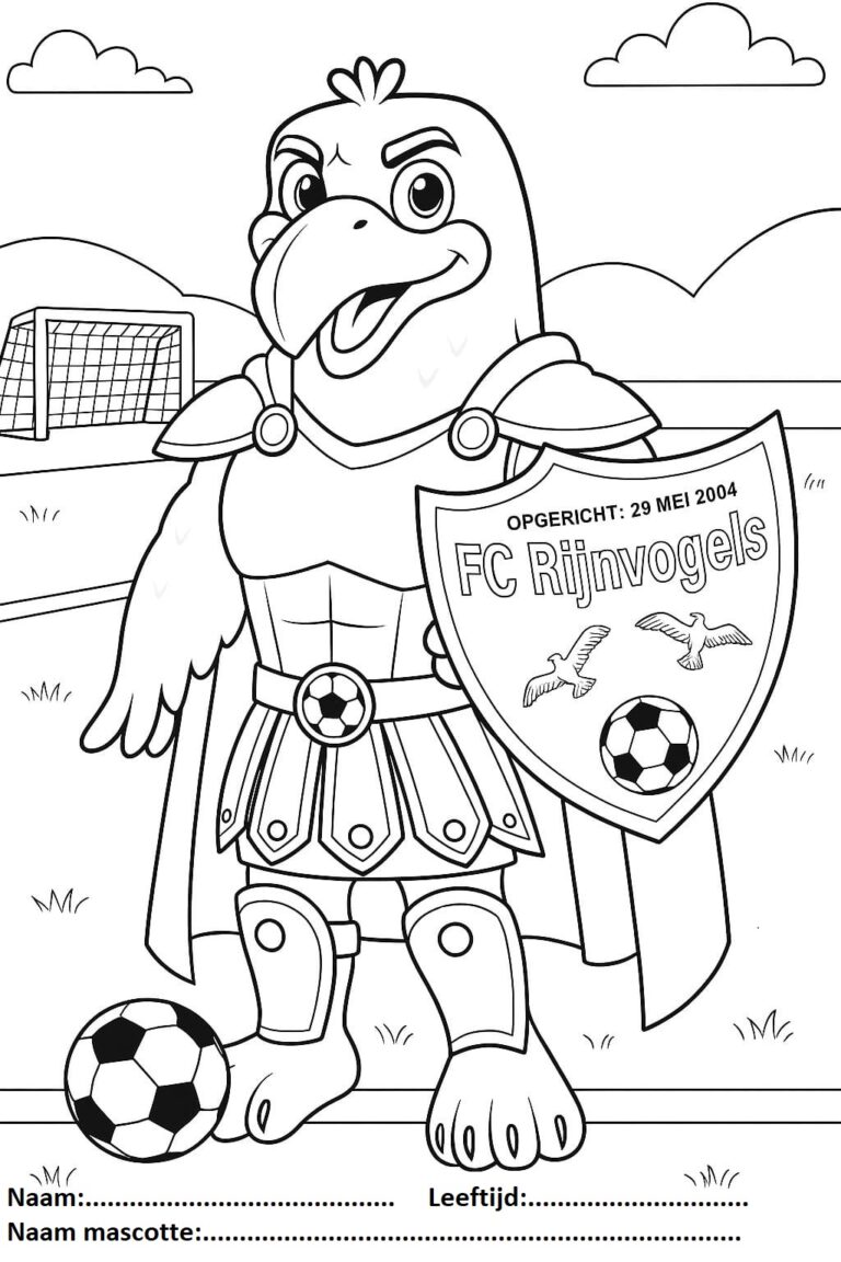 Jeugd | Onze gloednieuwe mascotte zal op 6 september zijn entree maken