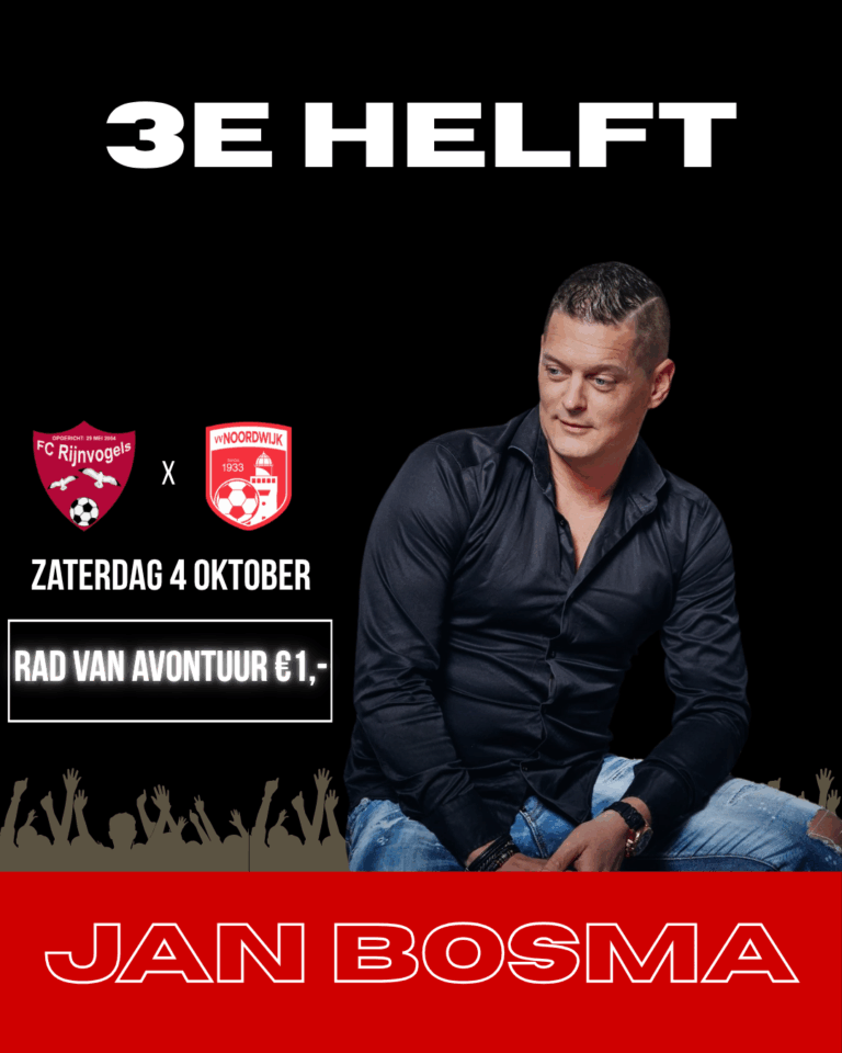 3e HELFT | Rijnvogels – Noordwijk met zanger Jos Bosma