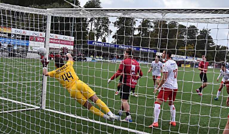 Eindelijk eens winst in derby tegen Noordwijk