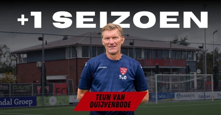 Contract verlenging | Keeperstrainer Teun van Duivenbode gaat op voor zijn 20e seizoen