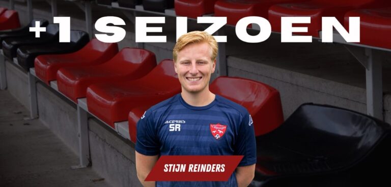 Stijn Reinders blijft aan als assistent trainer!