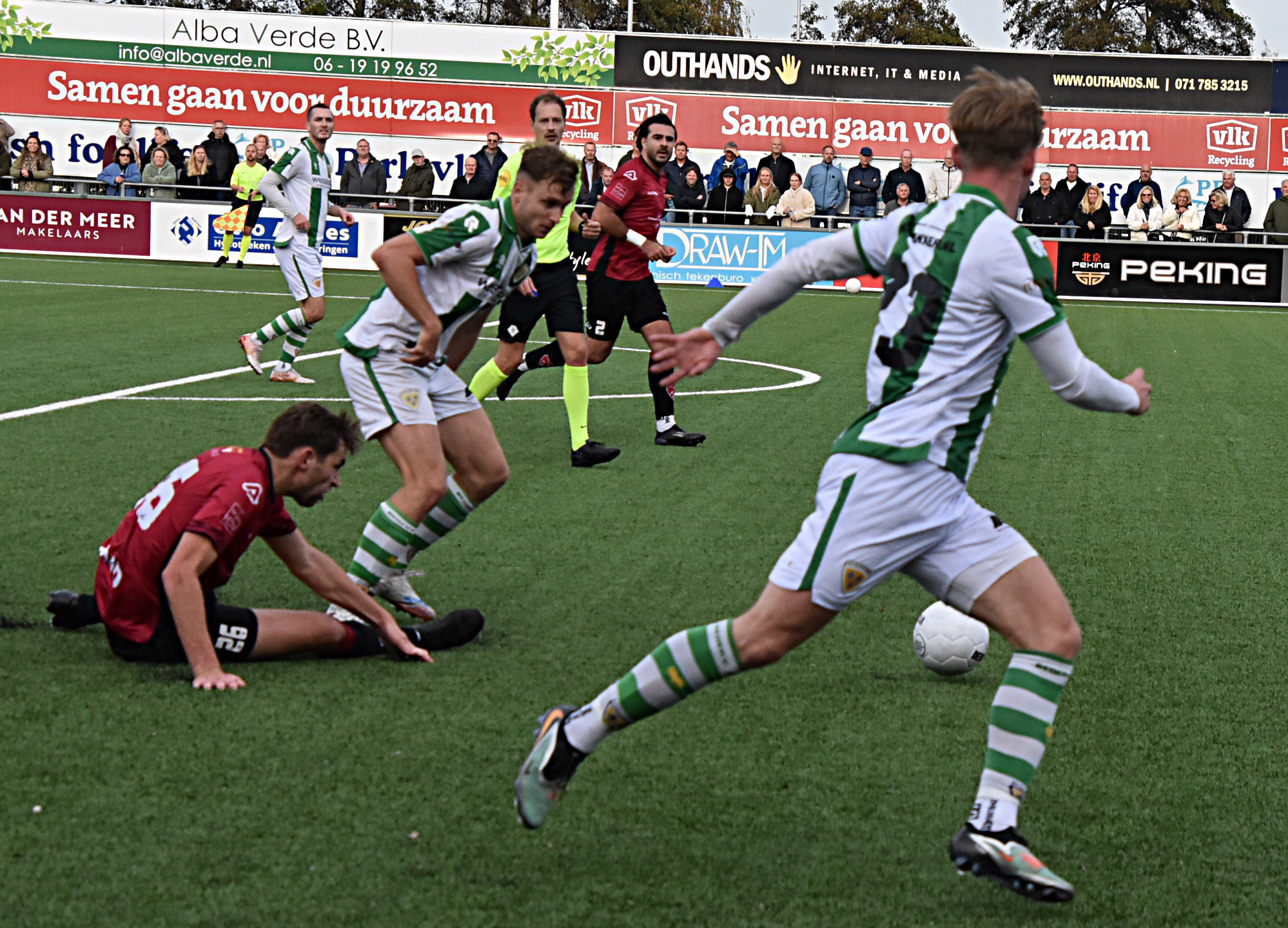 FC Rijnvogels op bezoek bij VVSB