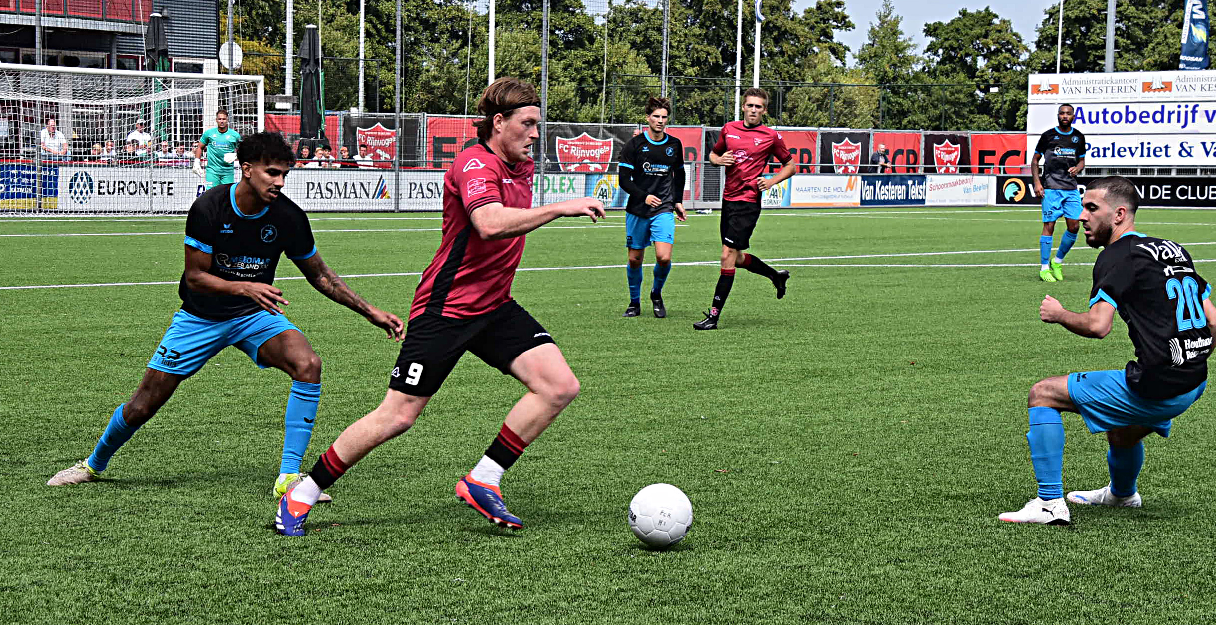 FC Rijnvogels op bezoek bij RBC