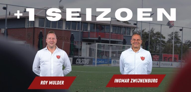 Roy Mulder en Ingmar Zwijnenburg verlengen bij Heren 2