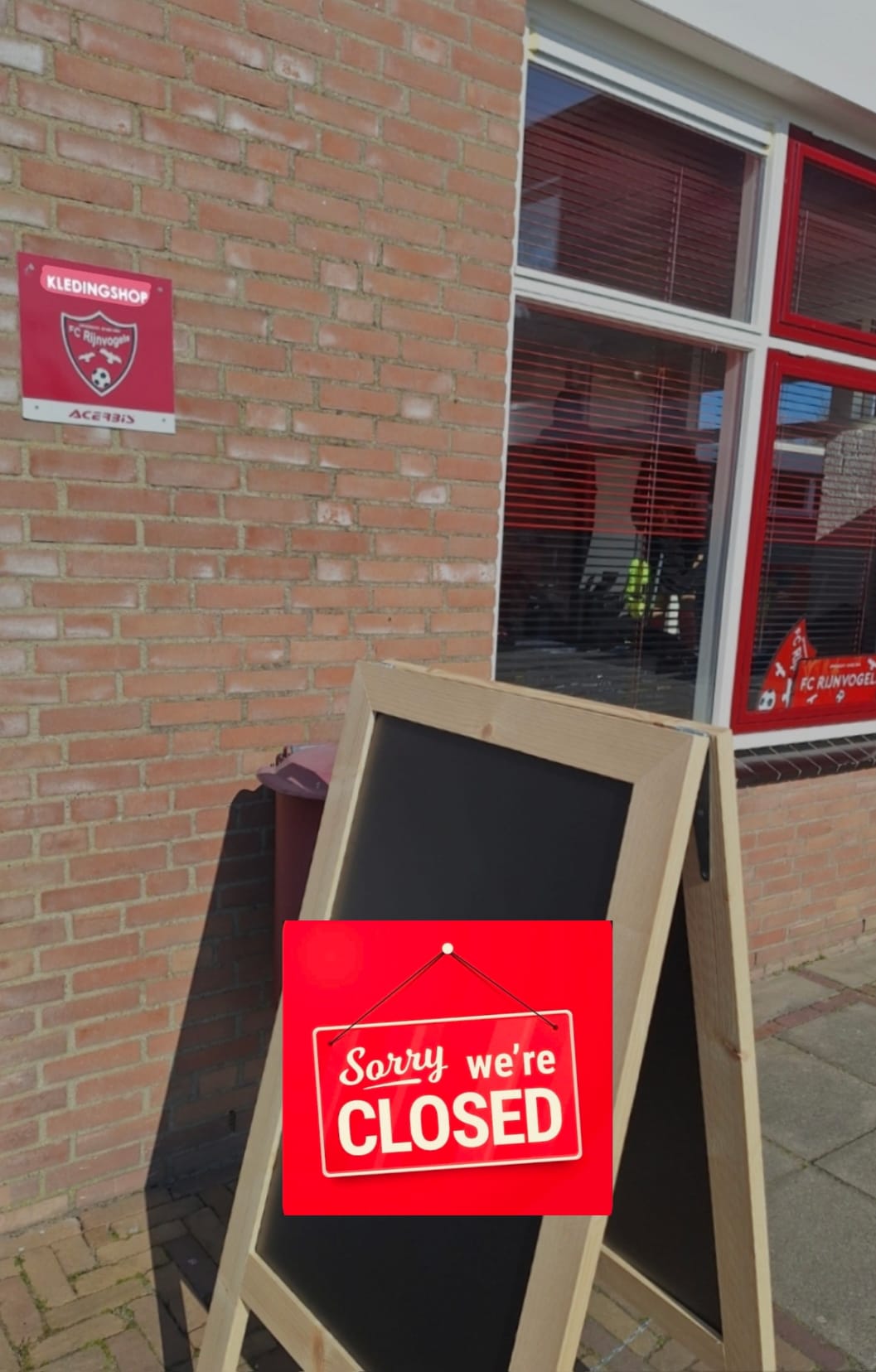 Nieuws | Kledingshop zaterdag 21 februari gesloten