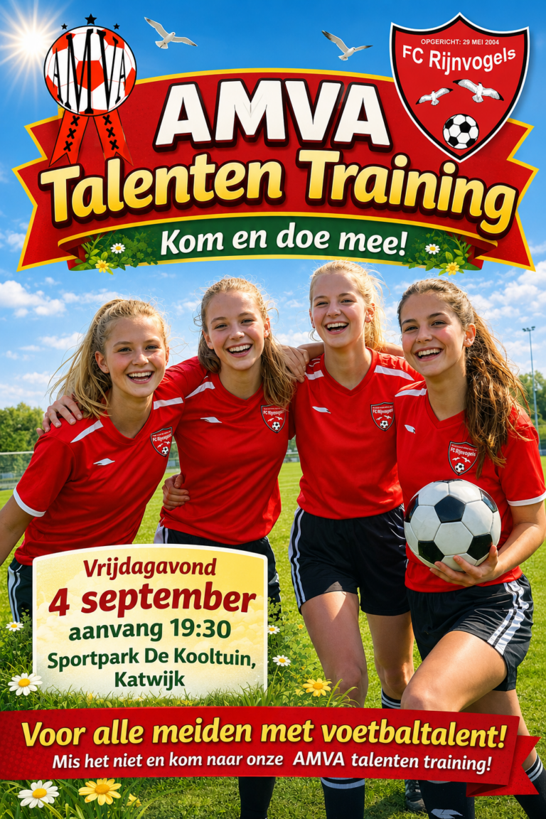 Samenwerking FC Rijnvogels & AMVA
