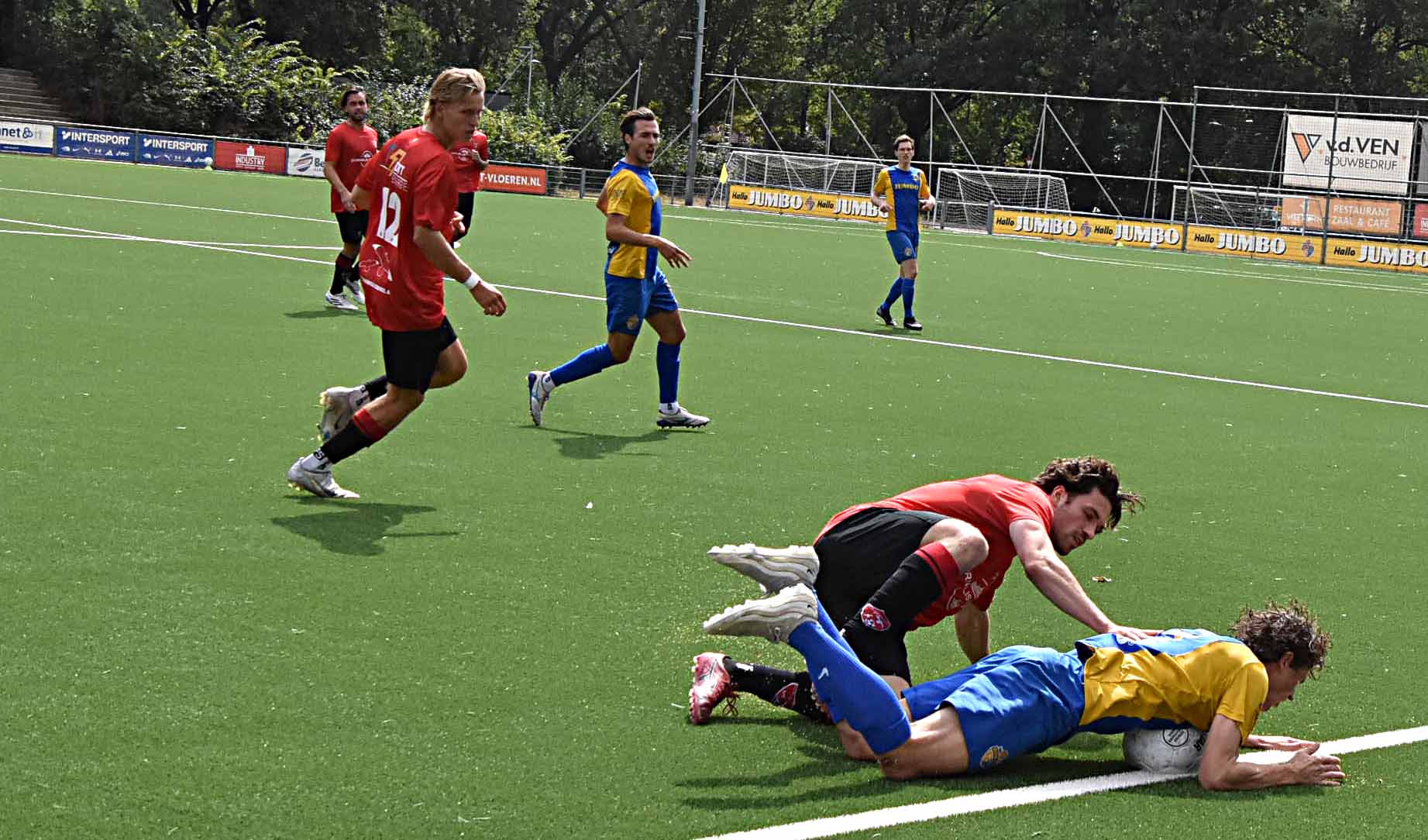 FC Rijnvogels op bezoek Goes
