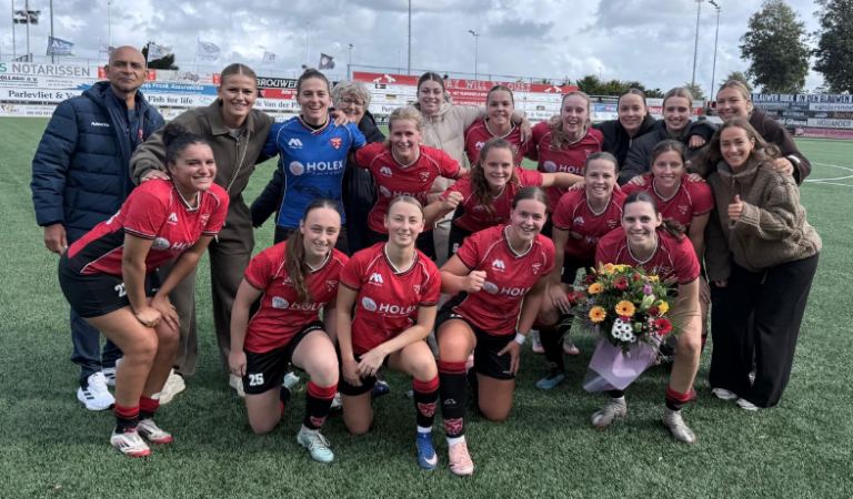 FC Rijnvogels Vrouwen 1 overtuigd met 5-1 zege op Sporting’70