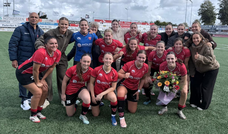 FC Rijnvogels Vrouwen 1 overtuigd met 5-1 zege op Sporting’70