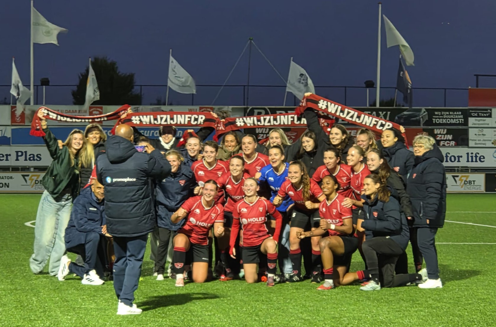 FC Rijnvogels Vrouwen 1 bekert verder